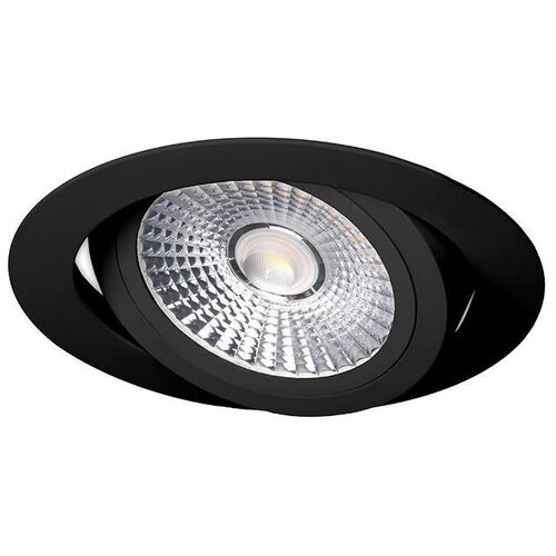  led ugradno plafonsko svetlo LED/18W/230V 4000K &oslash; 11,5 cm crno Cene