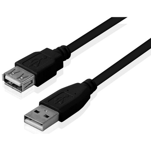 Fast Asia Kabl USB 2.0 A - USB A M/F (produžni) 1.8m crni Slike