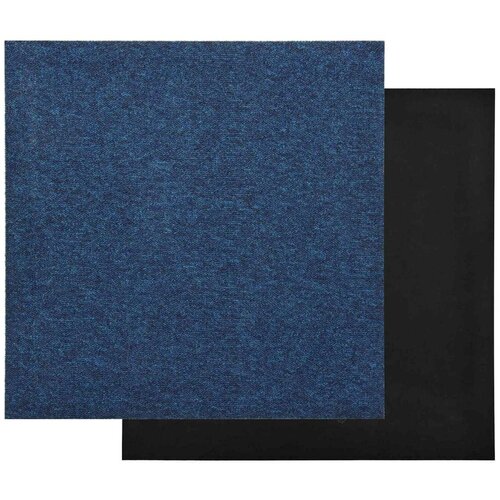  Tepih 20 pcs Tamno plava 50 x 50 cm 100% Polipropilen - Tamno plava Slike
