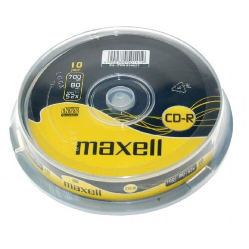 Maxell cd-r 700MB xl 52X 10 na osi Cene