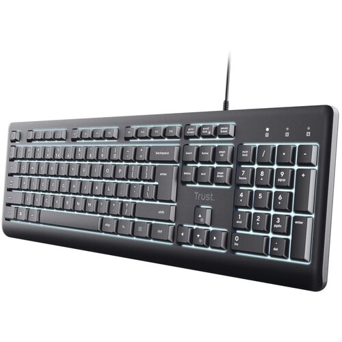 Trust Primo Beleuchtete keyboard Home /Office USB QWERTY US English Black Cijene