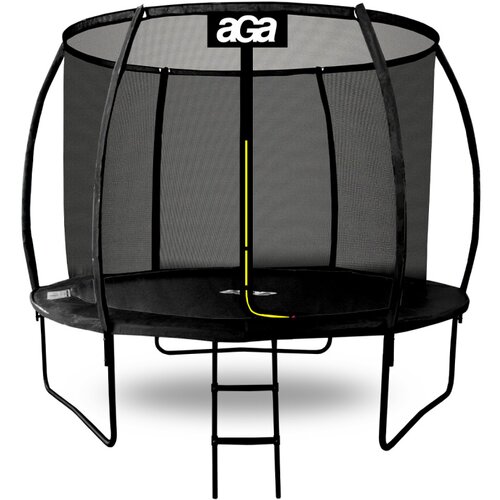 Aga SPORT EXCLUSIVE Trampolin 250 cm črn + zaščitna mreža + lestev, (21125336) Cene