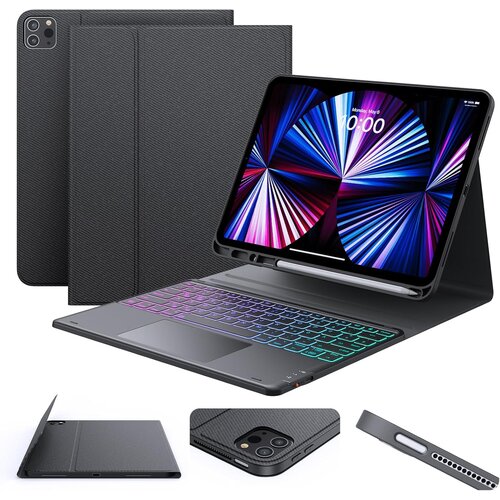 EARTO ovitek z Bluetooth tipkovnico za iPad Air 13&amp;quot; in iPad Pro 12.9&amp;quot; Slike