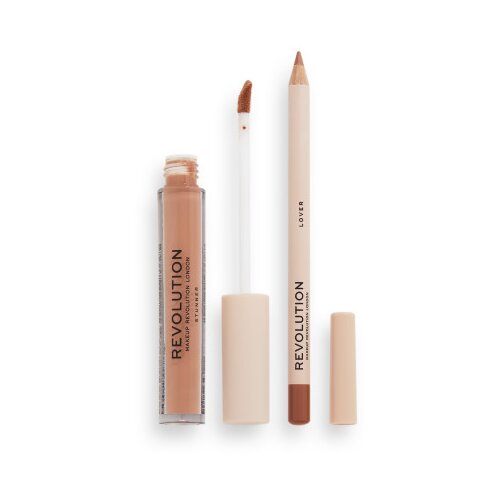 Revolution set za ustnice - Lip Contour Kit - Lover Cene