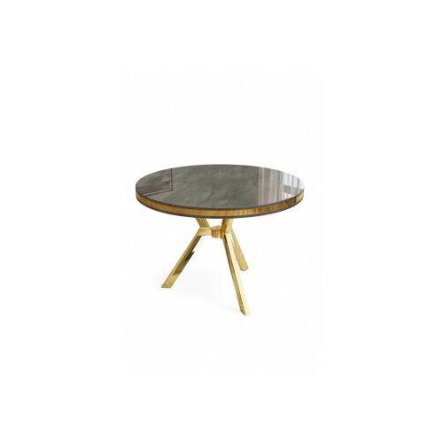 Hanah home Trpezarijski sto Mos Anthracite Gold Cene
