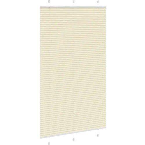  Plisirana zavjesa krem boje 115x200 cm &amp;Scaron;irina tkanine 114,4 cm Poliester Slike
