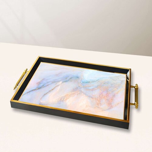 Aberto Design Poslužavnik TPA10038 50 x 29 x 3.5 cm, Šareni Cene