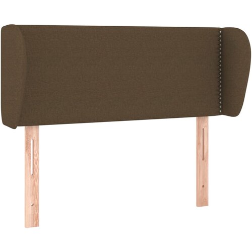 Maison Chic vzglavna omarica - nočna omarica - posteljna omarica z u&amp;scaron;esi temno rjavo 93x23x78/88 cm blago, (21709252) Slike