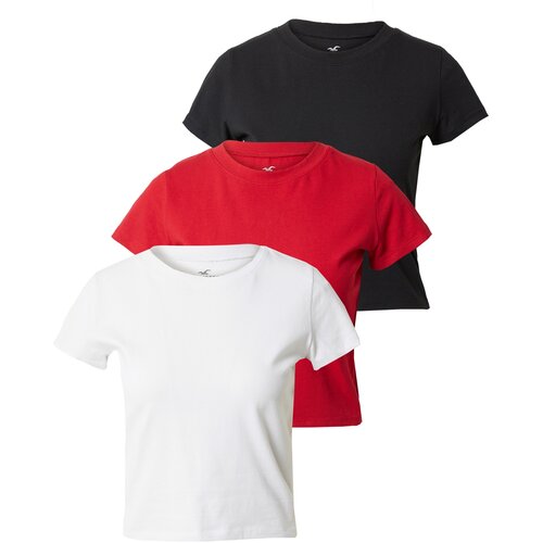 Hollister Majica nočno modra / rdeča / bela Slike