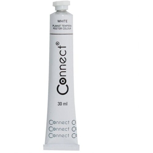Boja TEMPERA 30ML ALUMINIJSKA TUBA CONNECT BIJELA Cene