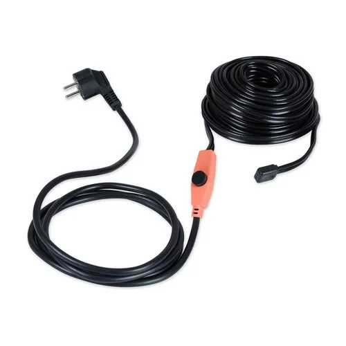Waldbeck Flow wire, kabel za zaštitu protiv smrzavanja, 12 m, termostat, IP68