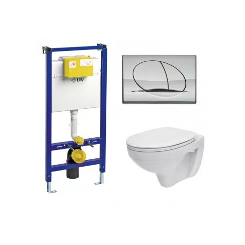 Liv Ugradbeni vodokotlić Selenite hrom set Slike