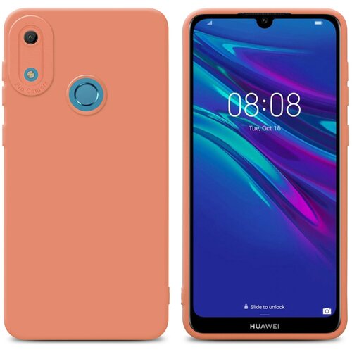 Cadorabo Ohi&scaron;je, združljiv s Huawei v tekočini svetlo oranžni - za&scaron;čitni pokrov iz fleksibilnega silikona TPU, (20595917) Cene