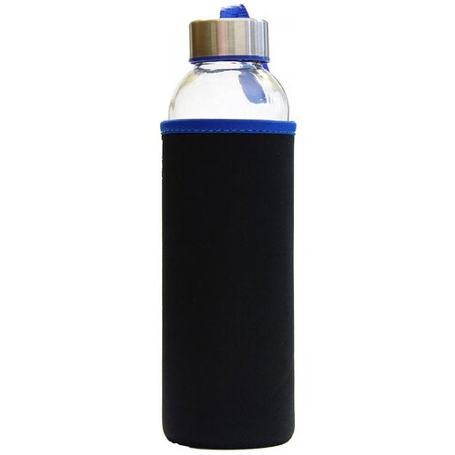 Stream Za vodu staklena Stream 500ml crno/plava, mutno staklo Cijene