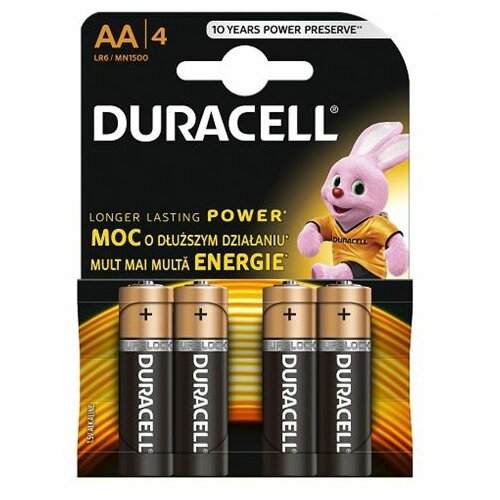 Duracell AA LR6 Basic duralock 508188, 1/4 alkalne baterije Slike