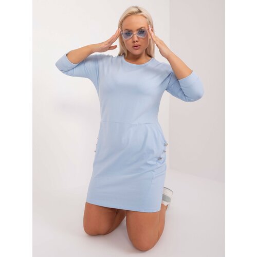 RELEVANCE Dress-RV-SK-9390.32-Light Blue Slike