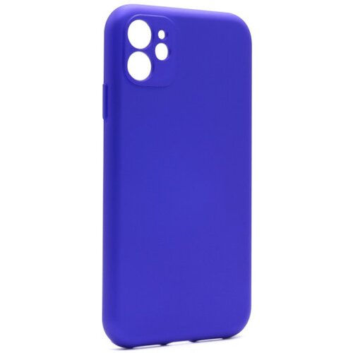 Comicell futrola soft silicone za iphone 11 (6.1) plava Slike