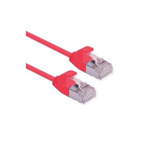 Secomp Roline U/FTP Data Center PatchCord 6A Slim LSOH crveni 0.15m ( 5359 ) Cene