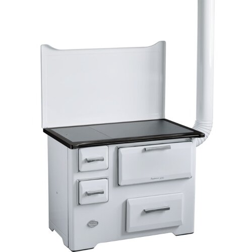 Mbs Šporet na čvrsto gorivo SD 9 EM SL beli, desni Cene