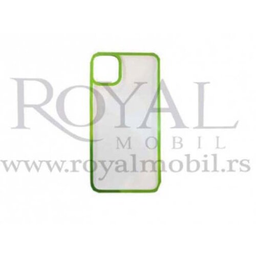  futrola pvc sa okvirom za iphone 13 (6.1) zelena Slike