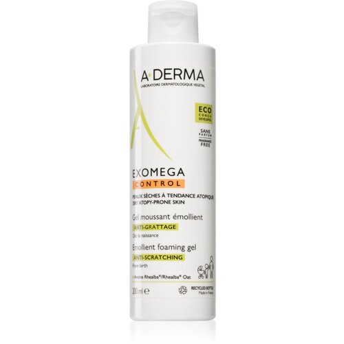 A-derma Exomega omekšavajući gel za pranje za suhu i atopičnu kožu lica 200 ml Cijene