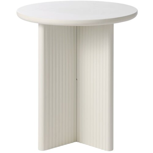 Unique Furniture Okrogla stranska mizica ø 50 cm Palma – Cene