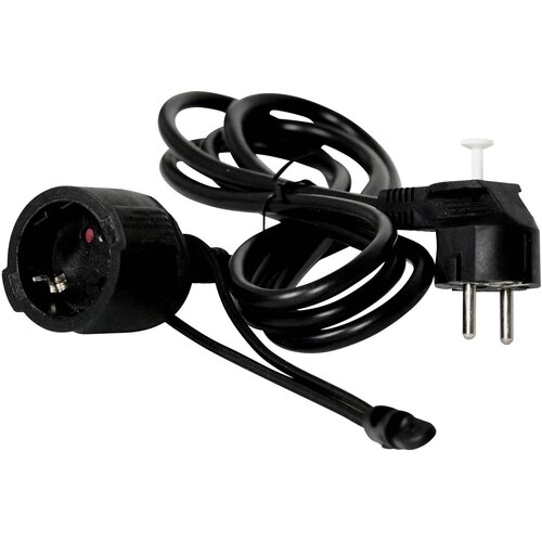 Easyout EO-780780 tok podalj&amp;scaron;ek 16 A črna 2.00 m H05VV-F 3G 1\,5 mm&amp;sup2;, (20434142) Slike