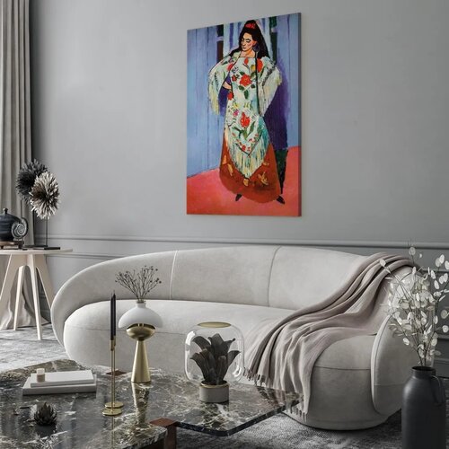  Slika - Henri Matisse &amp;ndash; Madame Matisse with Manila Shawl 40x60 Premium Print Slike