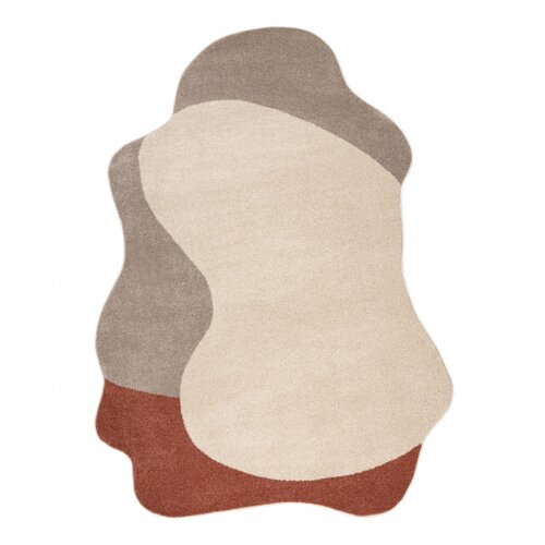 RugsX Preproga FUSION 5710 krem / terakota Shape - Abstrakcija, moderna, abstraktna, nepravilno 160x220 cm, (5000176103) Cene