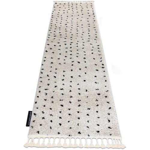 RugsX Preproge Tekač, Tekač BERBER SYLA B752 točke krem 80x300 cm Bež Cene