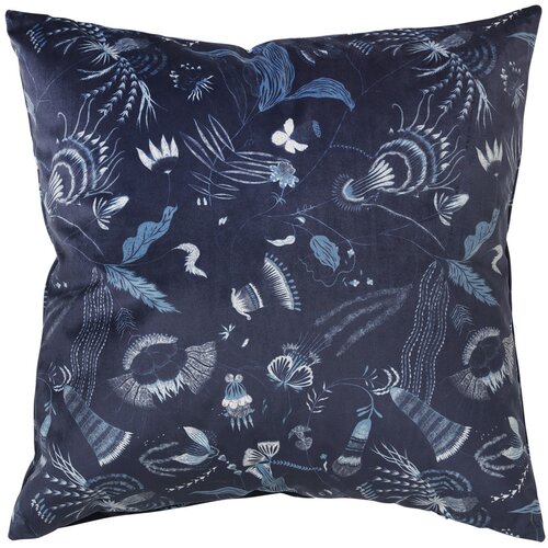 Broste Copenhagen Prevleke za blazine BELL FLOWER Modra Slike