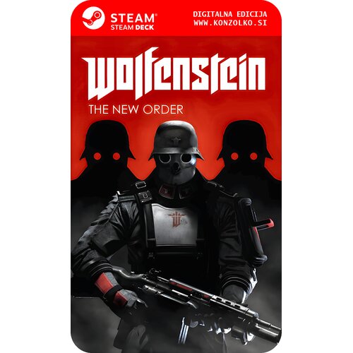  Wolfenstein The New Order - Steam koda brez &scaron;katlice (WINDOWS PC | STEAM DECK) Cene