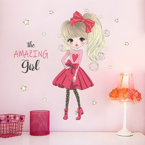  Naljepnica za zid / Tapeta Amazing Girl KP16470 Cijene