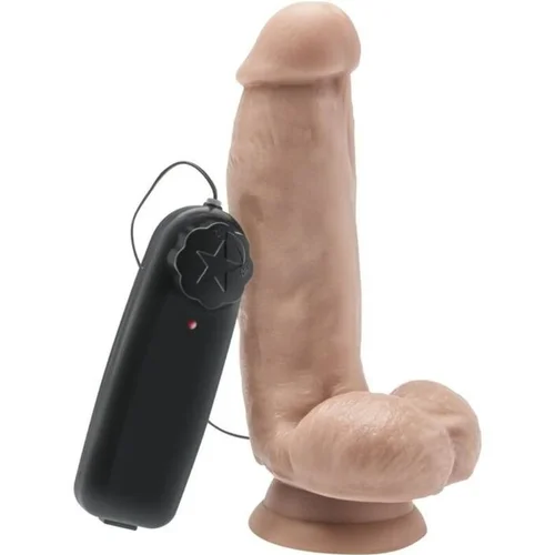 Penthouse Get Real - Dildo 12 Cm Com Bolas Vibrador Pele, (21240035)