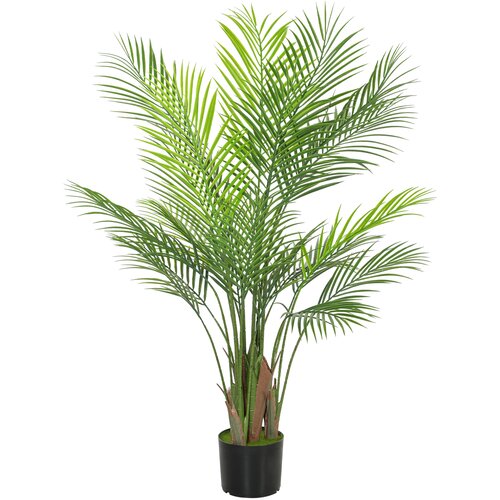 HOMCOM umetna rastlina plastika, cement &amp;Oslash;16,5 x 120V cm zelena, (5000242189) Slike