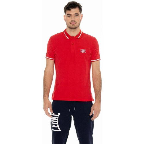 Leone 1947 Polo majice kratki rokavi Man Team Line Rdeča Cene