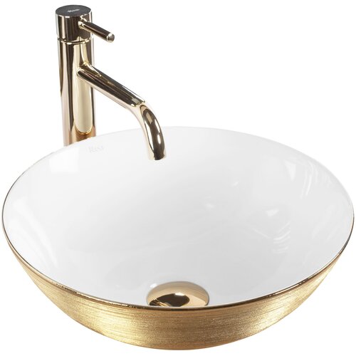 Rea STELLA Gold Brush / White umivalnik Cene
