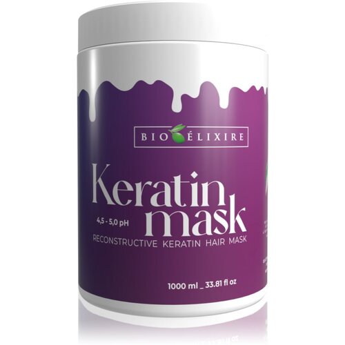 Bioélixire Keratin maska za lase s keratinom 1000 ml Cene