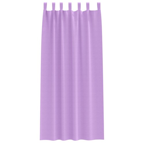 VidaXL Zavjese sa zavjesama 2 pcs Ljubičasta 245 x 140 cm Poliester Slike