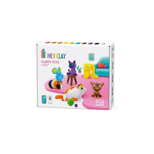 Hey Clay fluffy pets asst ( MDP60045 ) Cene