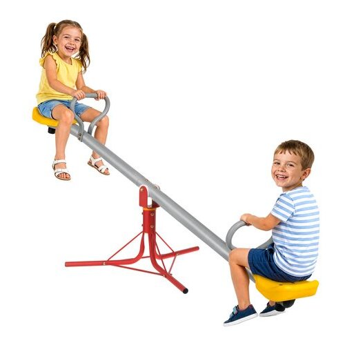Kruzzel 2-u-1 vrtna klackalica za djecu s rotacijom 360&amp;deg; Slike