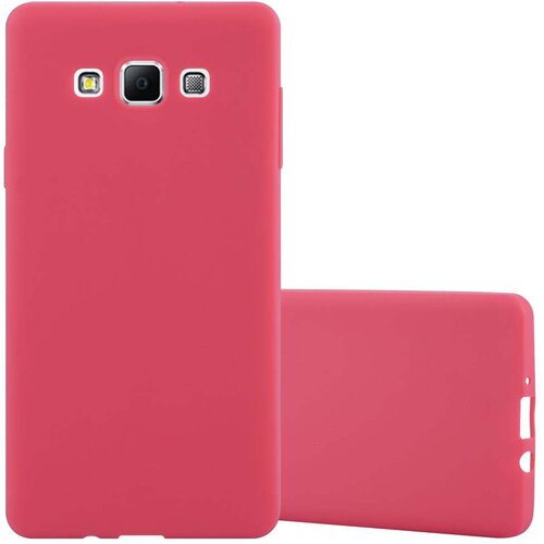 Cadorabo Case, združljiv s Samsungom v Candy Red - Za&scaron;čitni pokrov iz fleksibilnega silikona TPU, (20573719) Cene