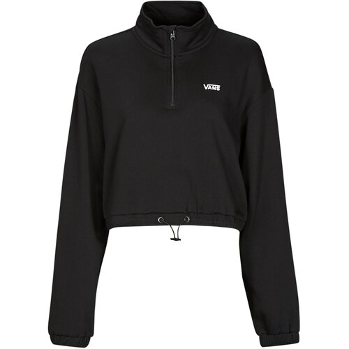 Vans Puloverji LEFT CHEST HALF ZIP FLEECE Črna Cene