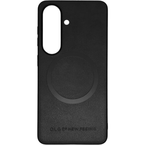  Za&scaron;titna silikonska futrola (OLGE Magnetic) za Samsung Galaxy A17, Crna Cene