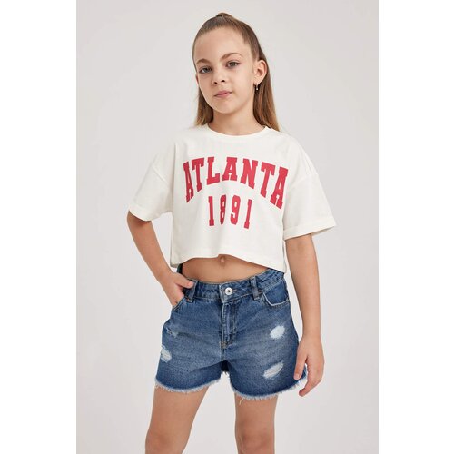 Defacto Crop Short Sleeve T-shirt Slike