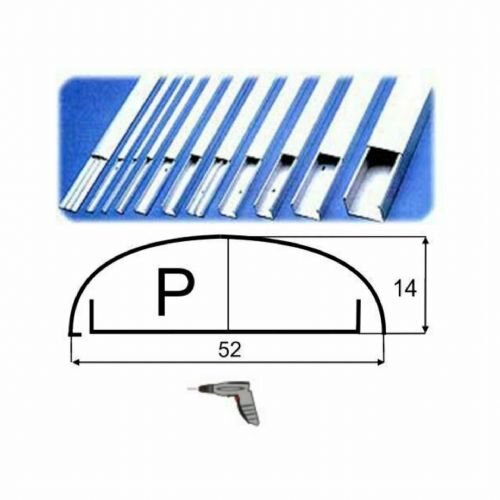 Nik Prijelazna kanalica (PVC, D x &amp;Scaron; x V: 2 m x 52 mm x 14 mm) Slike