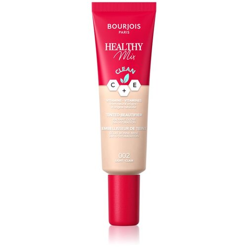 Bourjois Healthy Mix lahki tekoči puder z vlažilnim učinkom odtenek 002 Light 30 ml Slike