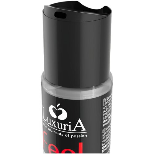 Luxuria Feel Hot - grelni lubrikant (60 ml) Slike