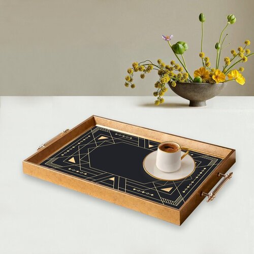 Aberto Design Poslužavnik TPEA9912 50 x 29 x 3.5 cm, Šareni Cene