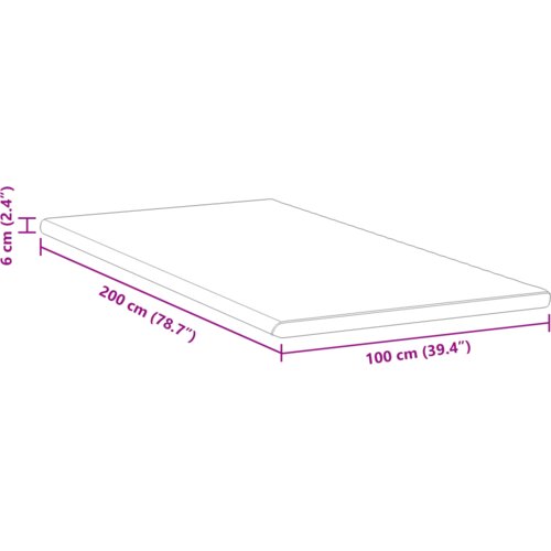vidaXL Jastučići za madrace Bijela i zelena 100 x 200 cm Cijene